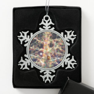 Christmas Treehouse Snowflake Ornament