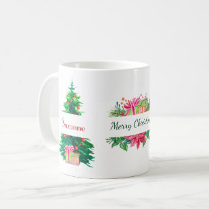 Christmas Trees and Holiday Trim Coffee Mug