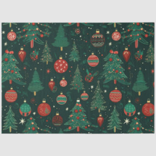 Christmas Trees and Ornaments Christmas Tissue Paper