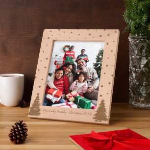 Christmas Trees and Starlight 10x8 Etched Frames