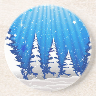Christmas Trees Coaster
