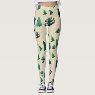 Christmas Trees Custom Leggings