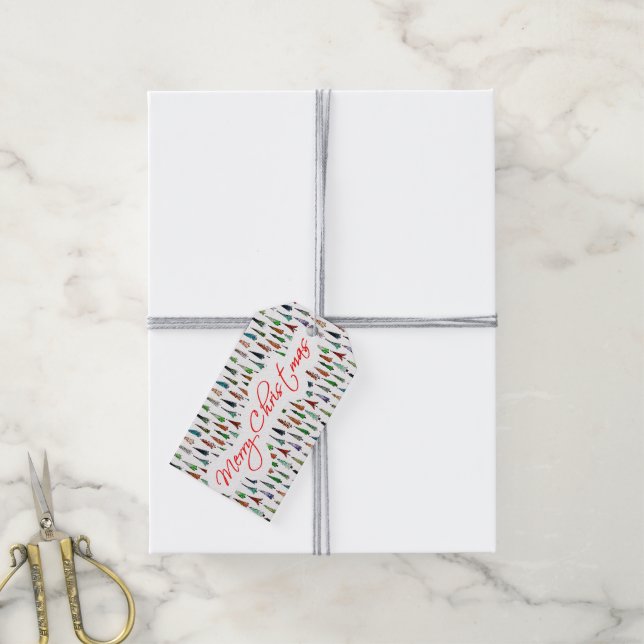 Christmas trees  gift tags (With Twine)