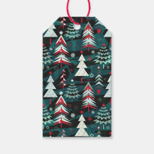 Christmas trees.  gift tags