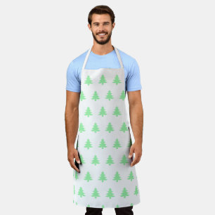 Christmas Trees Holiday Apron