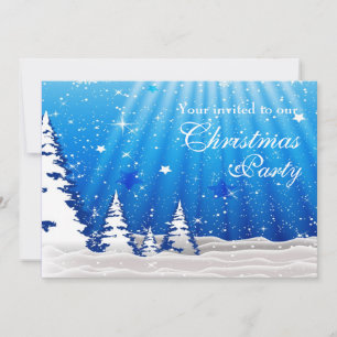Christmas Trees Invitation