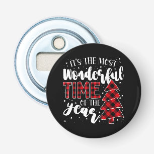 Christmas Trees It's the Most Wonderful Time of th Bottle Opener