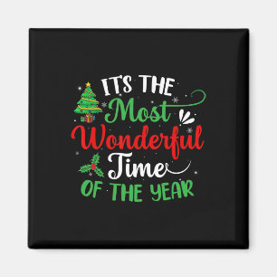 Christmas Trees It's The Most Wonderful Time Of Th Magnet