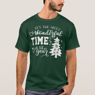 Christmas Trees It's The Most Wonderful Time Of Th T-Shirt