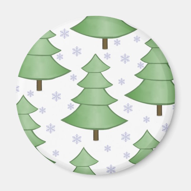 Christmas Trees Magnet (Front)