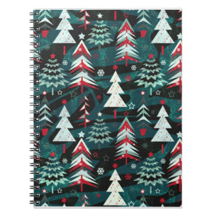 Christmas trees. notebook