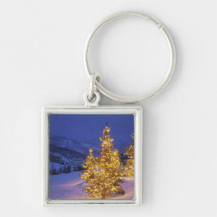 Christmas trees, Park City, Wastch Mountains, Key Ring