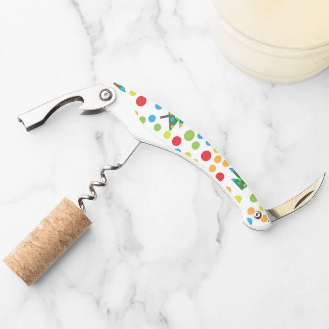 Christmas trees pattern corkscrew (Front)