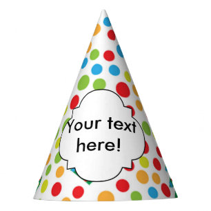 Christmas trees pattern party hat