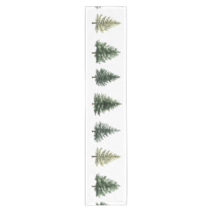 Christmas Trees Short Table Runner