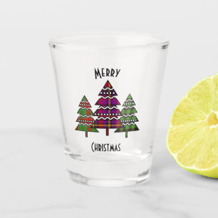 Christmas Trees             Shot Glass