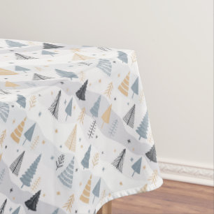 Christmas Trees Tablecloth