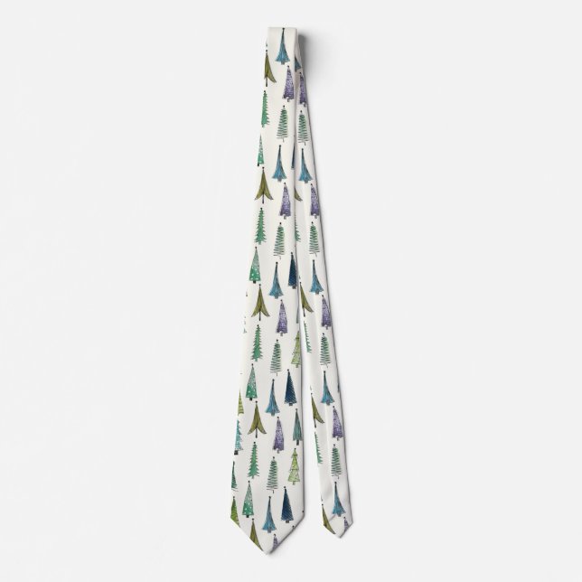 christmas trees tie (Front)