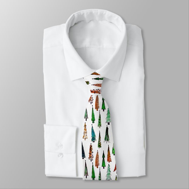Christmas trees  tie (Tied)