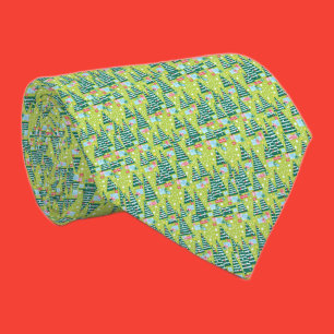 Christmas Trees Tie