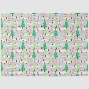 Christmas Trees Tissue Paper