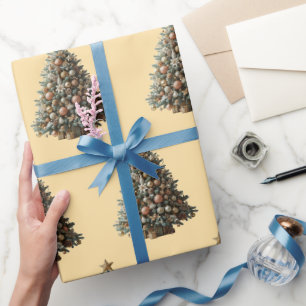 Christmas Trees Wrapping Paper