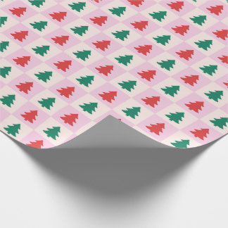 Christmas Trees Wrapping Paper