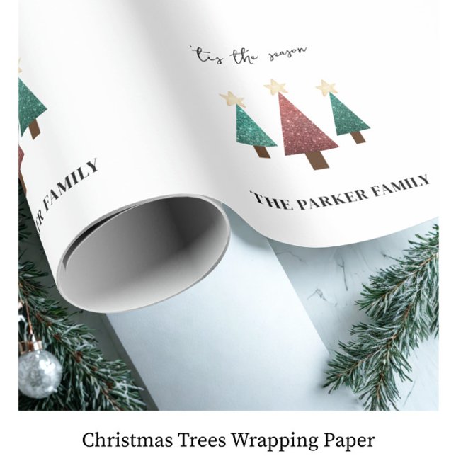 Christmas Trees  Wrapping Paper (Creator Uploaded)