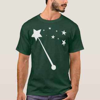 Christmas Trendy Drawing Fairy Wand T-Shirt