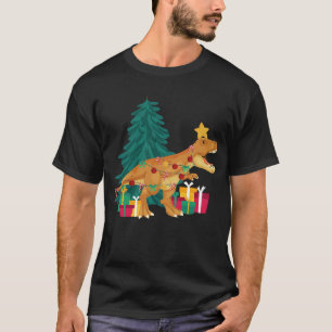 Christmas Trex Funny Xmas Dinosaur T-Shirt