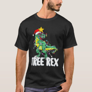 Christmas Trex Tree Rex Christmas Eve Pajama For B T-Shirt