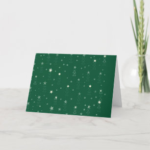 Christmas Triangles Holiday Card