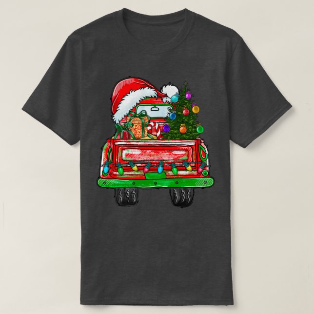 Christmas Truck 1 T-Shirt (Design Front)