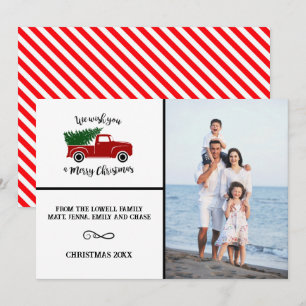 Christmas Truck - 5x7 Christmas Card