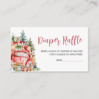 Christmas Truck Bundle of Joy Diaper Raffle