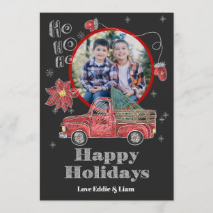 Christmas Truck Holiday Card