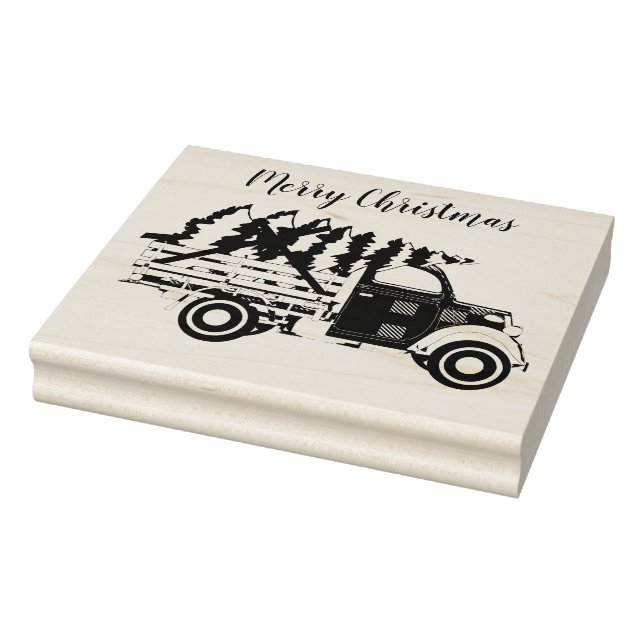 Christmas Truck Stamp (Stamp)
