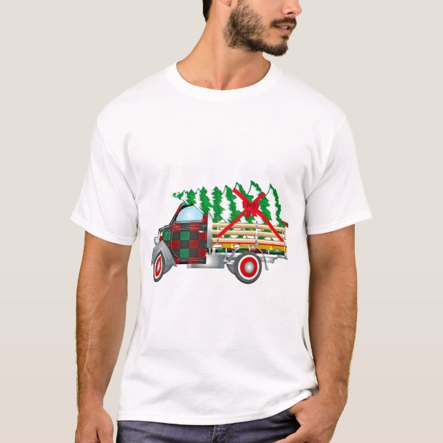 Christmas Truck T-Shirt (Front)