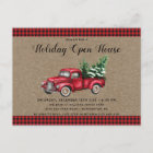 Christmas Truck & Tree Christmas Party Invitation 