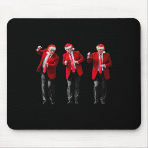 Christmas Trump Dancing Santa Trump Dance Mouse Pad
