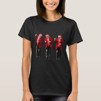 Christmas Trump Dancing Santa Trump Dance  T-Shirt