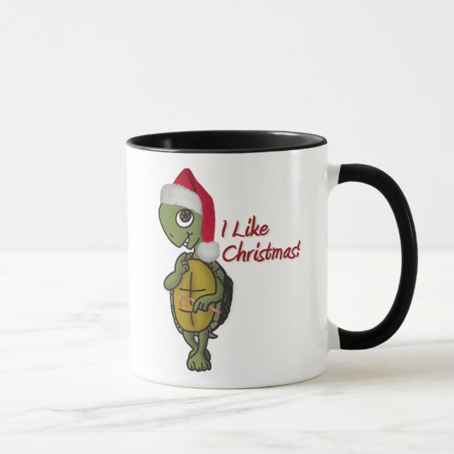Christmas-Turtle Mug (Right)