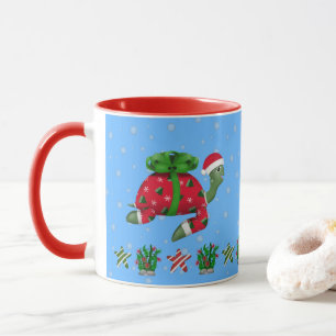 Christmas Turtle Mug