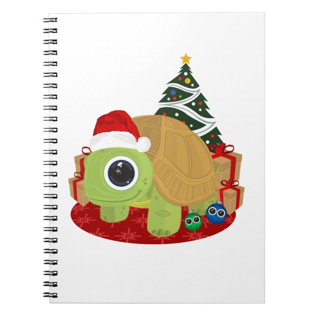 Christmas - Turtle Notebook (Front)