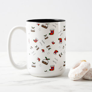 Christmas Two-Tone Coffee Mug