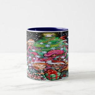 Christmas Two-Tone Coffee Mug