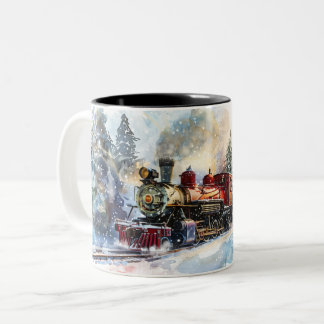 Christmas Two-Tone Coffee Mug