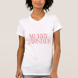 Christmas Typography Sayings T-Shirt