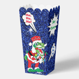 Christmas TySantaSaurus Rex Favour Boxes