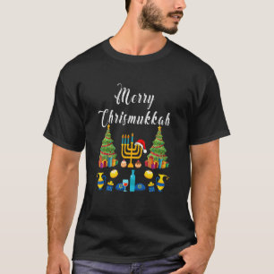 Christmas Ugly Hanukkah Sweater Menorah Merry Chri